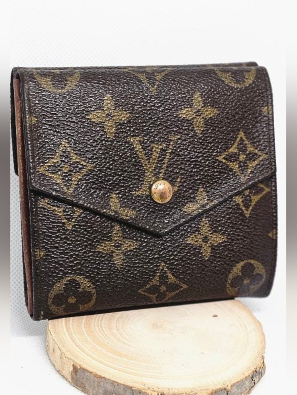 Louis Vuitton Monogram AUTHENTIC vintage  Portefeiulle Elise Trifold Waller